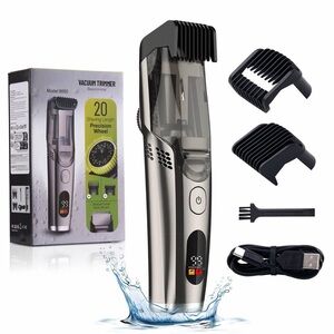 Silver and Black Vacuum Trimmer